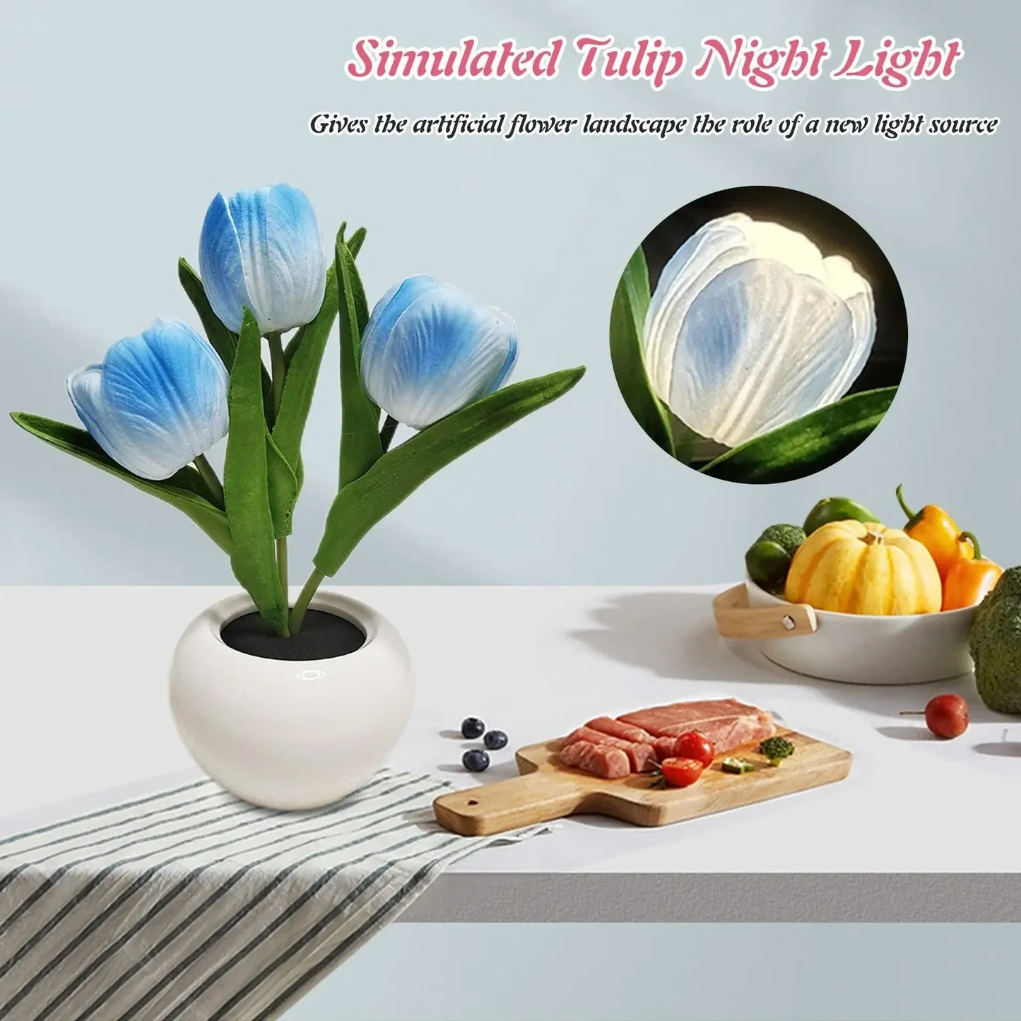 🔥 BIG SALE - 60% OFF🔥- 🌷LED Tulip Night Light - Romantic Flower Lamp for Home & Office Decor🌷