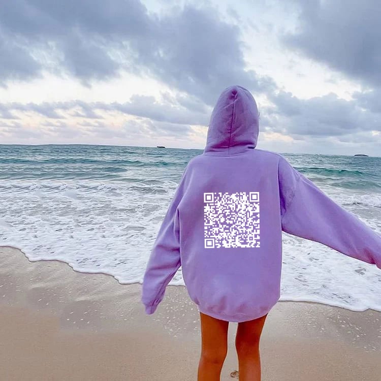 Funny FU QR Code Hoodie(Buy 2 Get Free Shipping)
