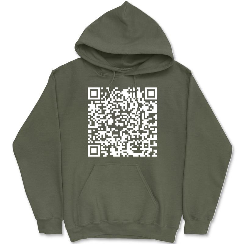 Funny FU QR Code Hoodie(Buy 2 Get Free Shipping)