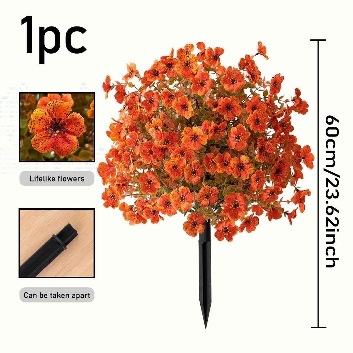 🔥 Outdoor/Indoor UV Resistant & Waterproof Artificial Flower Decor ✅