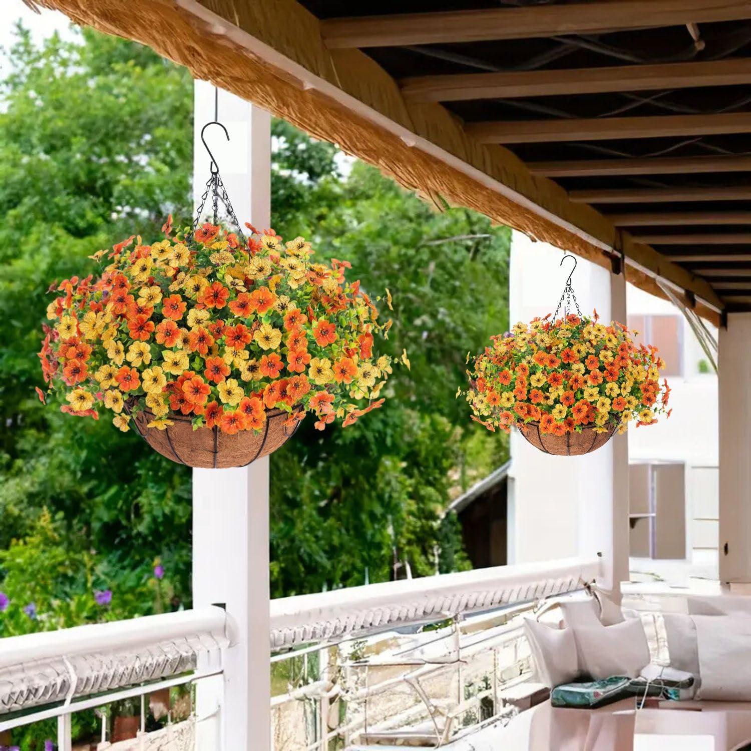 🔥Last Day 50% OFF🔥Realistic UV-Resistant Outdoor Flowers – Zero Maintenance