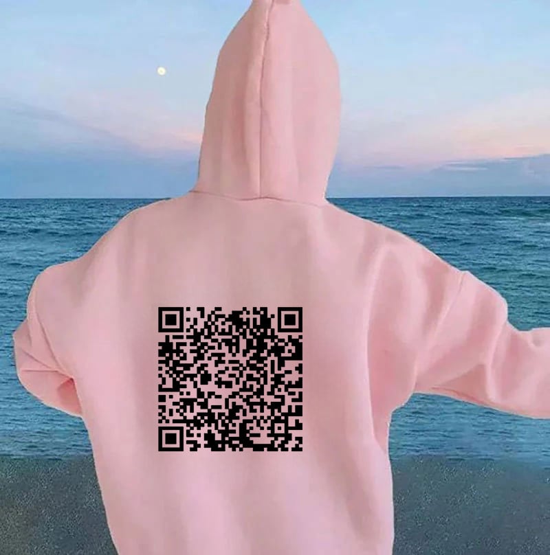 Funny FU QR Code Hoodie(Buy 2 Get Free Shipping)