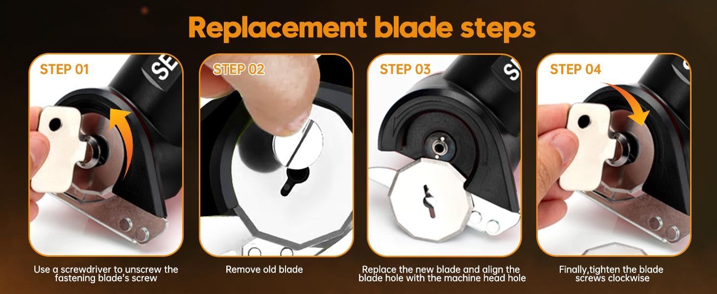 SEESE Cordless Rechargeable Electric Scissors &ndash; Portable Cutter for Fabric, Cardboard, Carpet & Leather Sewing Supplies Crafts Sewing Tools