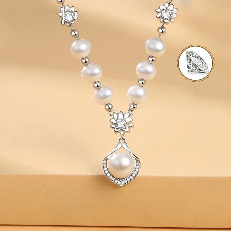 Angel Heart Pearl Necklace Set丨Japan Top Akoya Pearl (Necklaces, bracelets, earrings)