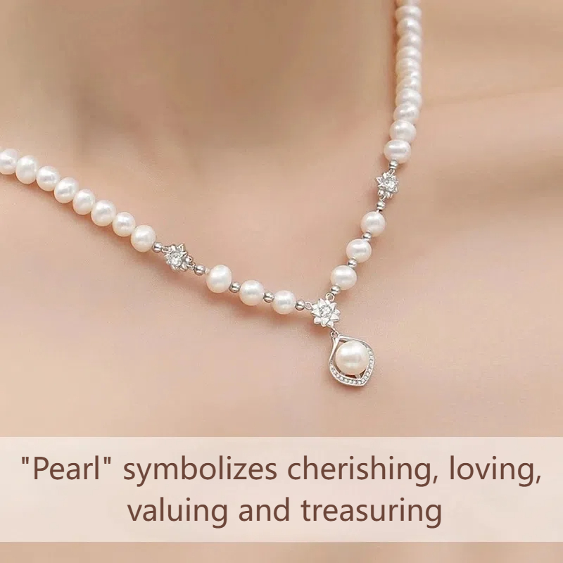 Angel Heart Pearl Necklace Set丨Japan Top Akoya Pearl (Necklaces, bracelets, earrings)