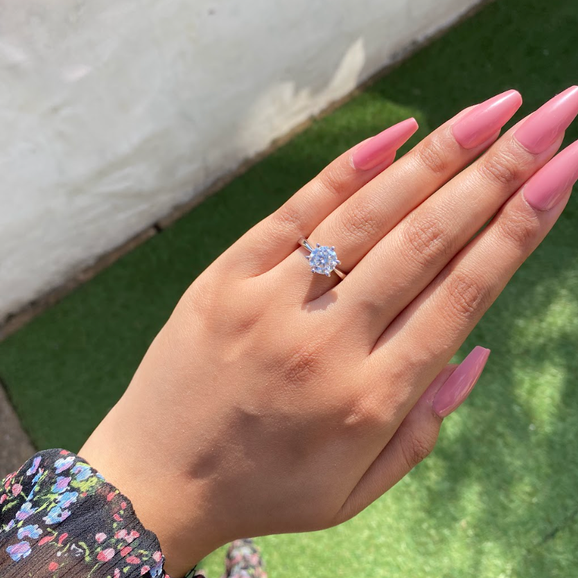 ❤Special Offer❤Luxury 6-Prong Moissanite Ring