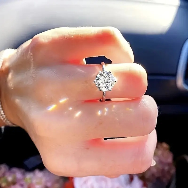 ❤Special Offer❤Luxury 6-Prong Moissanite Ring