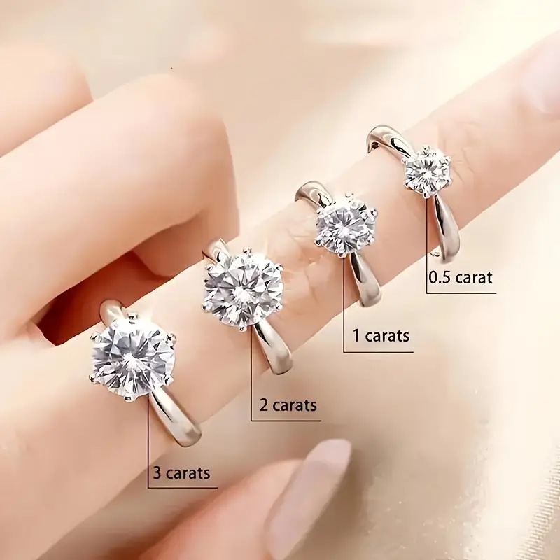 ❤Special Offer❤Luxury 6-Prong Moissanite Ring