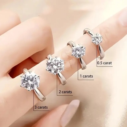 ❤Special Offer❤Luxury 6-Prong Moissanite Ring