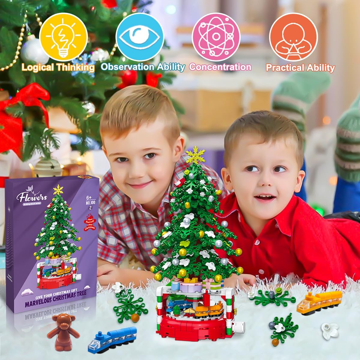 Building Blocks Kit - Christmas Tree