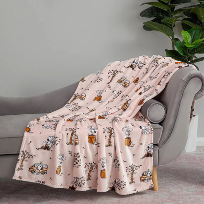 Christmas bow blanket