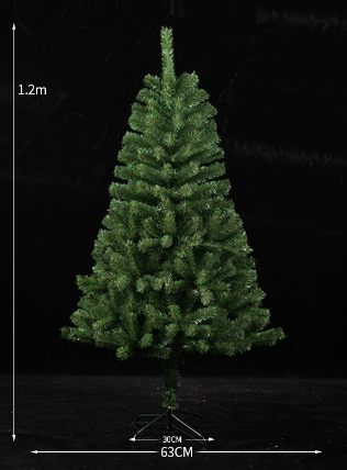 Christmas Tree 3FT Artificial Desktop Xmas Tree for Holiday Decor 160 Branch Tips,Green