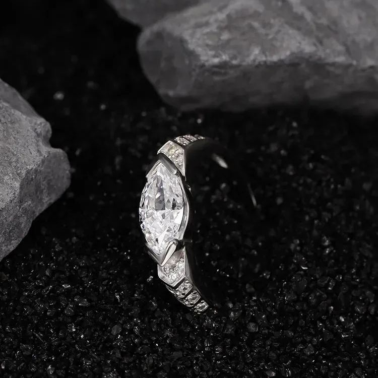 💍Handmade Eye of Horus Moissanite Ring🎉Special Offer for New Year 2025!🎉