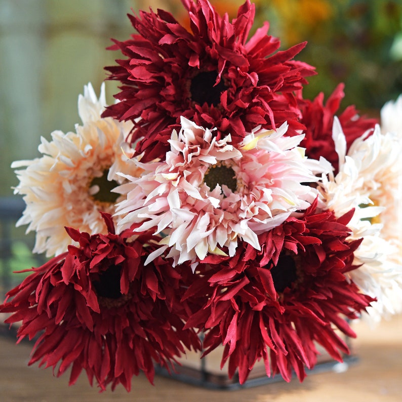 🌼2025 Hot Sale🔥Realistic Artificial Spider Gerbera Daisies💐