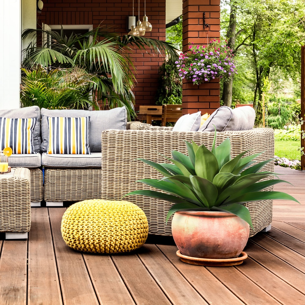 Artificial Agave Plants for Decor - UV resistant, Waterproof, Windproof