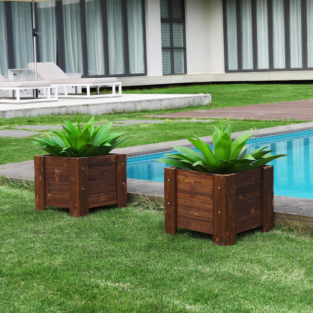 Artificial Agave Plants for Decor - UV resistant, Waterproof, Windproof