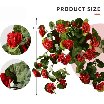 🔥Mother's Day Sale🔥Artificial Geranium Flowers