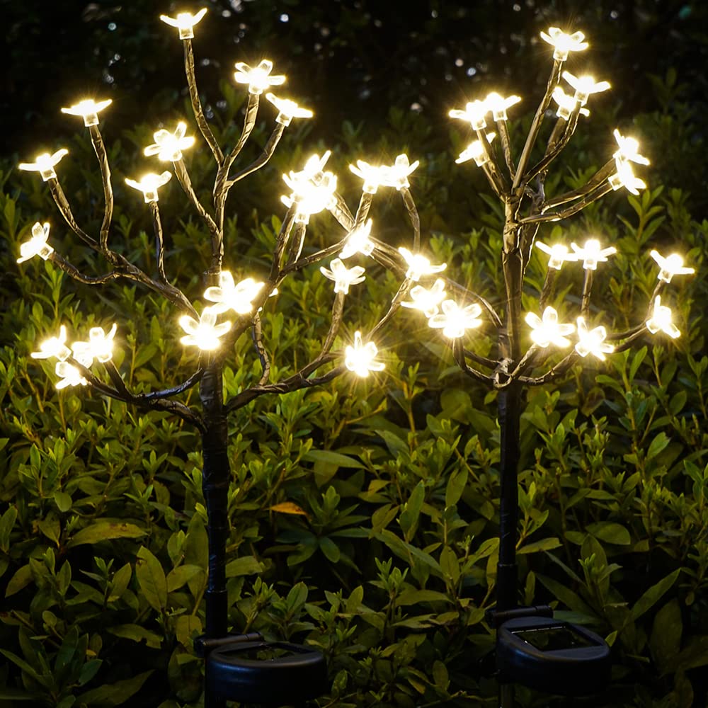 🔥Last Day 60% OFF🔥Outdoor Waterproof Cherry Blossom Solar Garden Lights