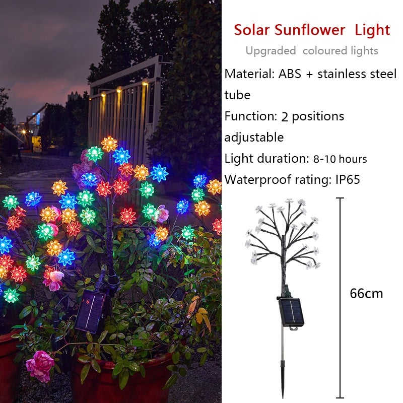 🔥Hot Sale-49% OFF🔥-Outdoor Lotus Solar Light 🌷