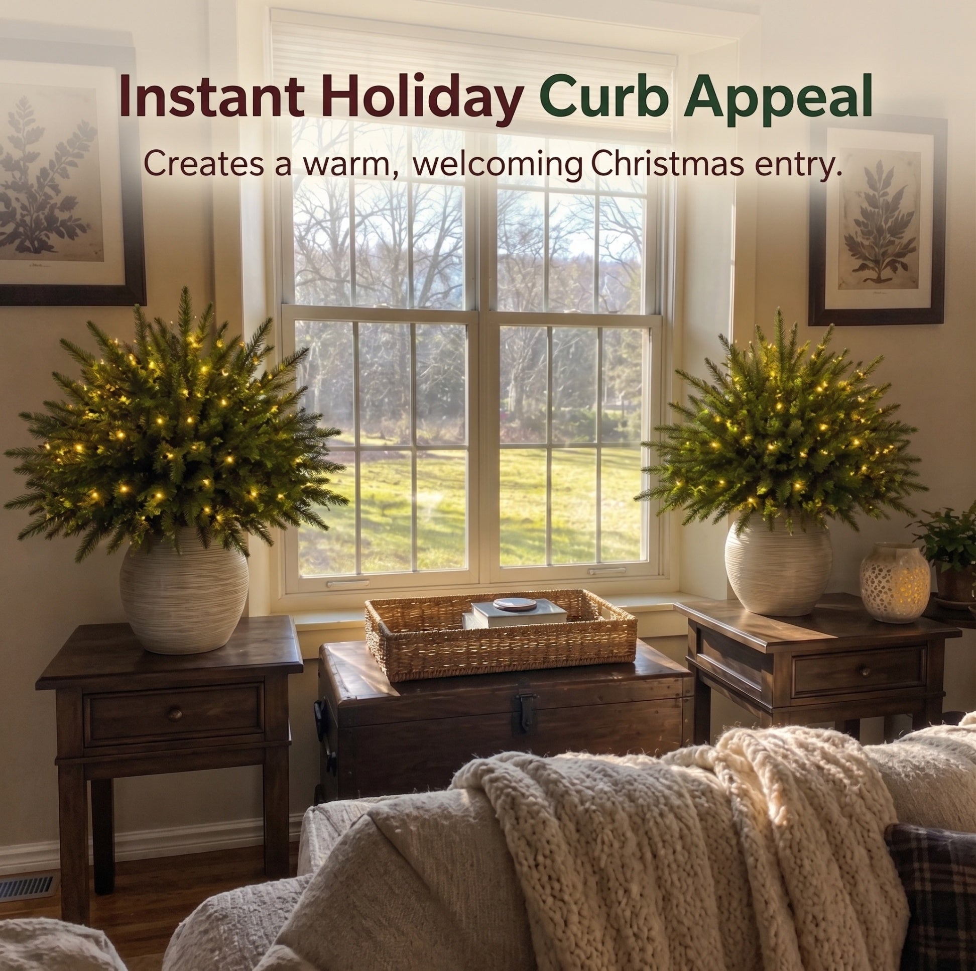 Christmas Enchanted Evergreen Pine