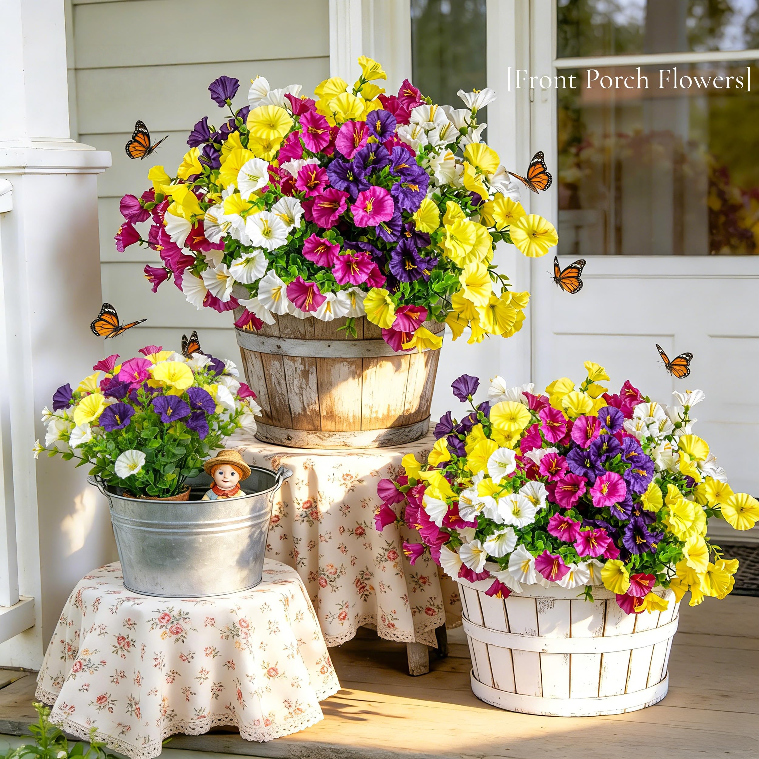 🔥Last Day 50% OFF🔥UV Resistant Artificial Petunias Flowers