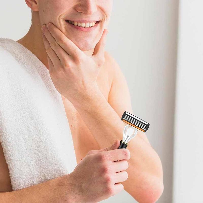 🔥50%OFF🔥Men's Unscented Precision Razor Blade Replacement Handheld Kit🪒
