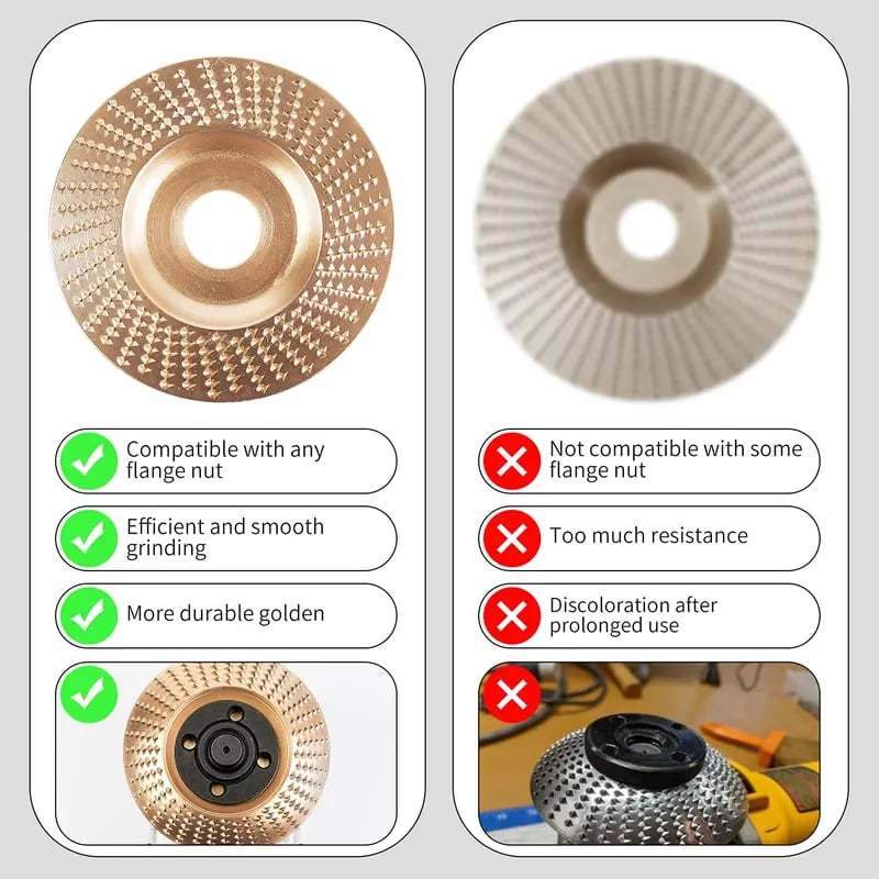 🎉🛠️3PCS Wood Carving Disc Set🔥