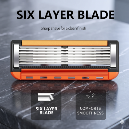 🔥50%OFF🔥Men's Unscented Precision Razor Blade Replacement Handheld Kit🪒