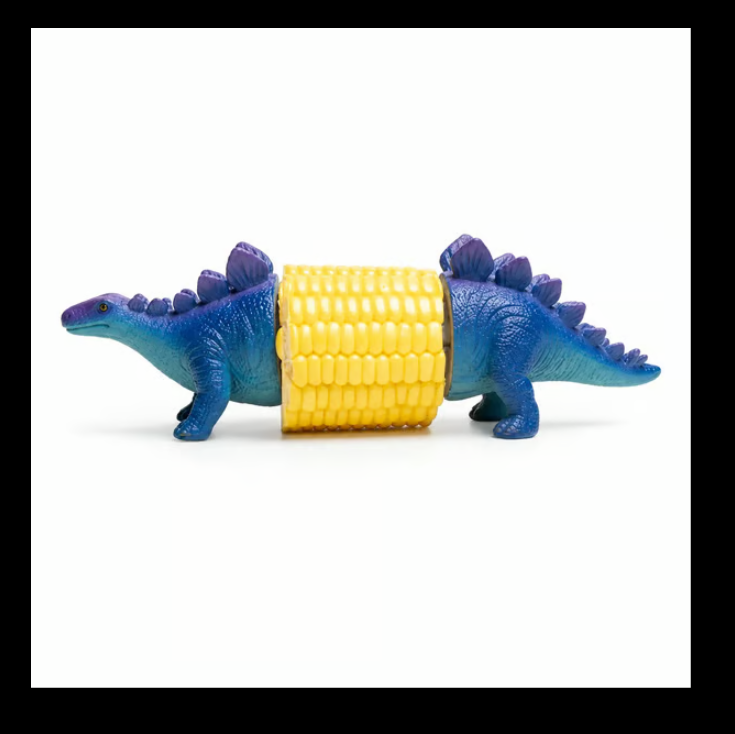 🔥50%OFF🔥Dinosaur Corn Holders for Corn On The Cob - Funny Corn Cob Holder for Kids and Adults with Stainless Steel Prongs 