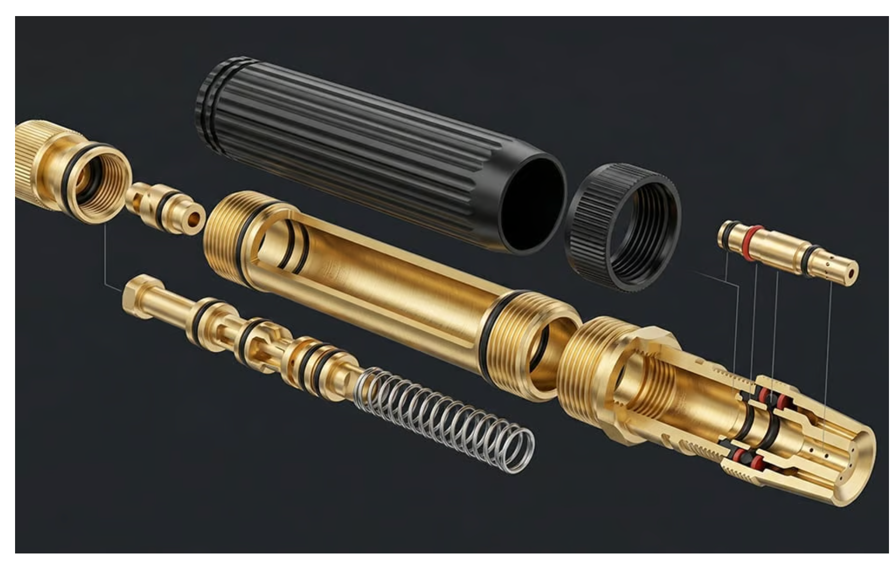 🔥50%OFF🔥Ultra-Durable High-Pressure Heavy Duty Adjustable Twist Hose Nozzle Jet Sweeper Nozzle