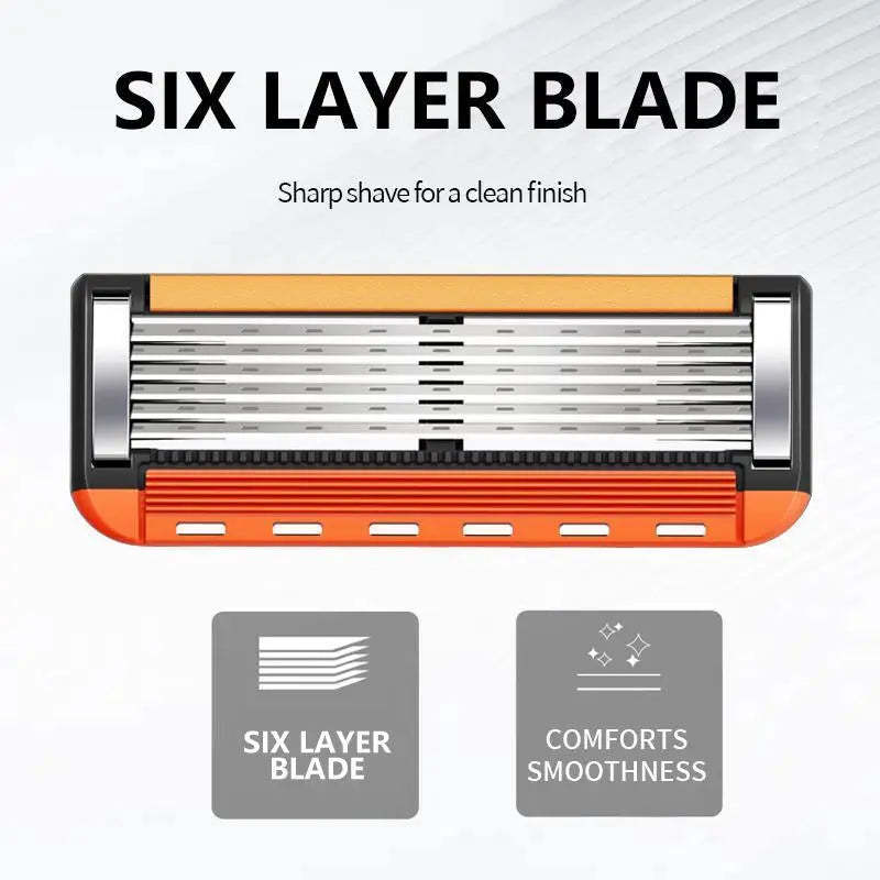 🔥50%OFF🔥Men's Unscented Precision Razor Blade Replacement Handheld Kit🪒