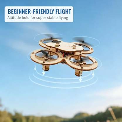 🔥50%OFF🔥Kids DIY Wooden Drone Building Kit- Go beyond pre-built toys and experience the satisfaction of building your drone from scratch. 