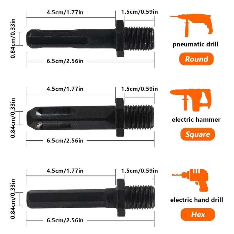 32mm Wood Splitting Drill Bit – Fast, Efficient Firewood Cutter