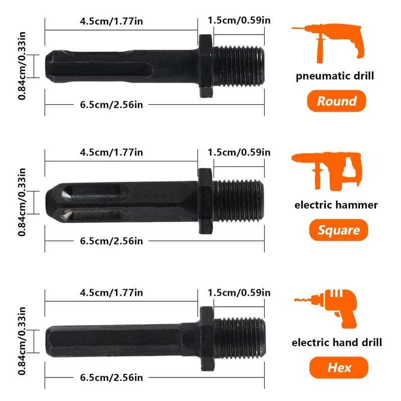 32mm Wood Splitting Drill Bit – Fast, Efficient Firewood Cutter
