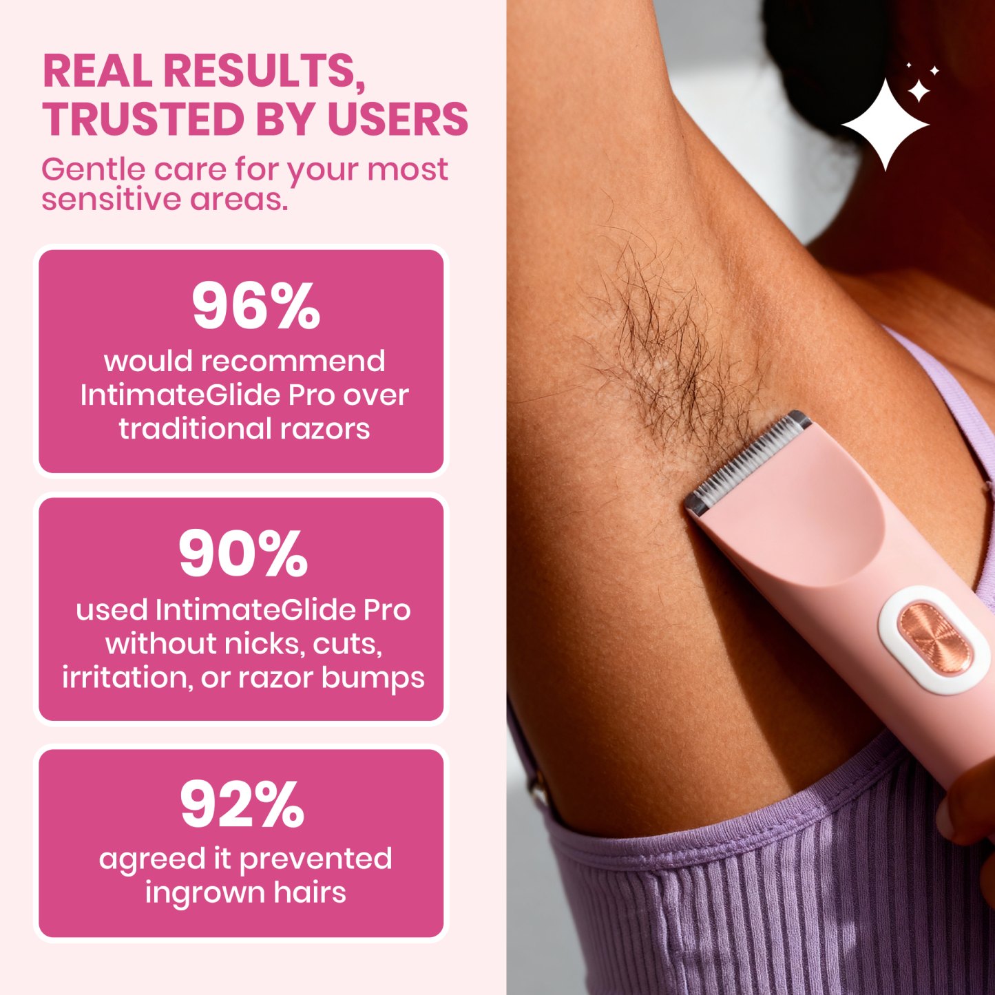 🔥50%OFF🔥 premium dual-head electric shaver designed for gentle full-body hair removal.
