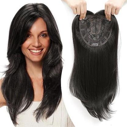 🔥50%OFF🔥💇‍♀️Topper Layered Hair Hairpieces with Bangs for Women with Thinning Hair
