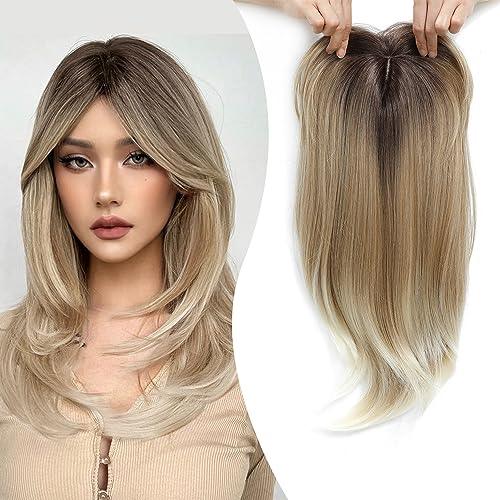 🔥50%OFF🔥💇‍♀️Topper Layered Hair Hairpieces with Bangs for Women with Thinning Hair