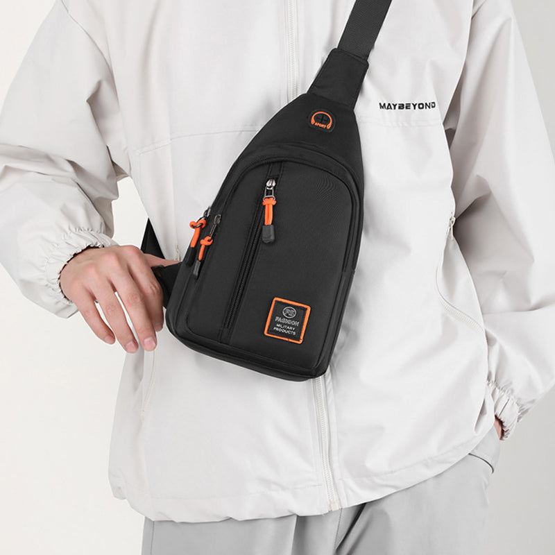 📢📢50% OFF !! ⏰Waterproof Multi-pocket Crossbody Sling Bag--ensuring you can carry all your necessities securely