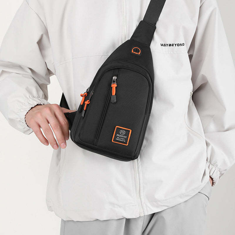 📢📢50% OFF !! ⏰Waterproof Multi-pocket Crossbody Sling Bag--ensuring you can carry all your necessities securely