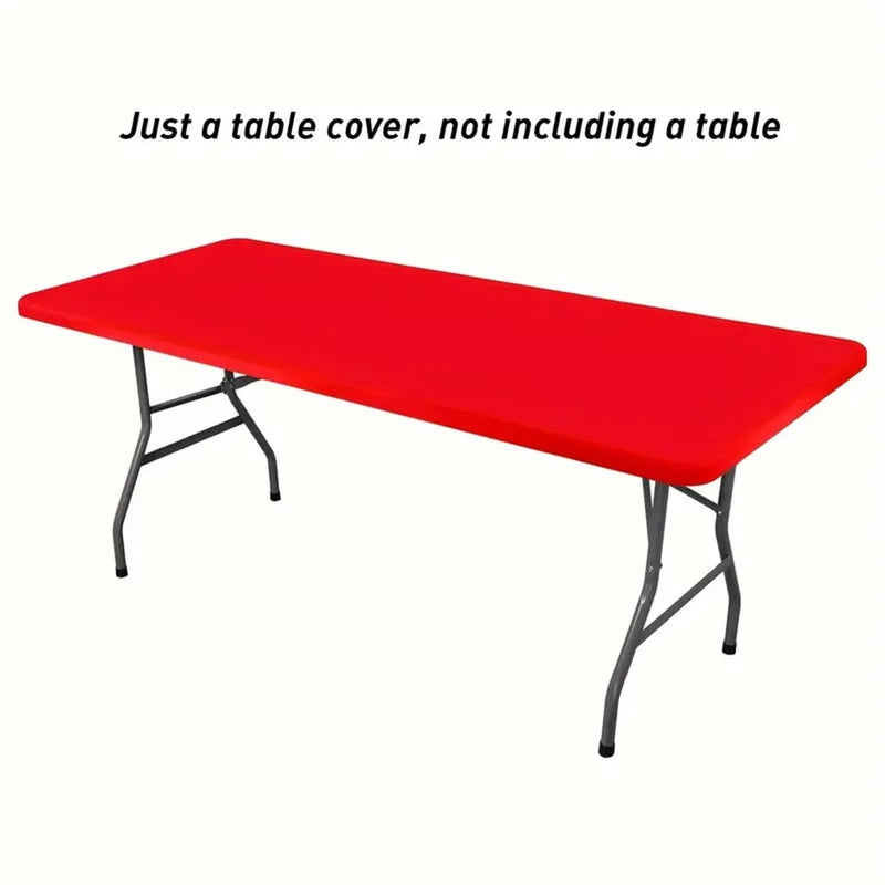 🔥50%OFF🔥🪑 Fitted Spandex Table Cover for Rectangular & Square Tables