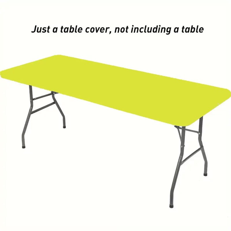 🔥50%OFF🔥🪑 Fitted Spandex Table Cover for Rectangular & Square Tables