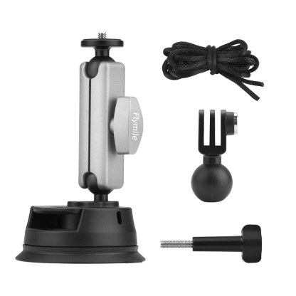 Flymile Suction Cup Camera Car Mount for OSMO 360/Insta360 X5