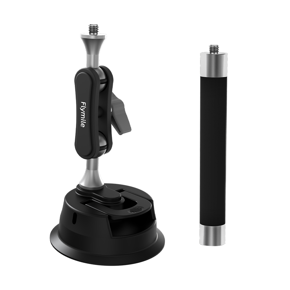 Flymile Suction Cup Car Mount for Insta360 Ace Pro 2/X5 