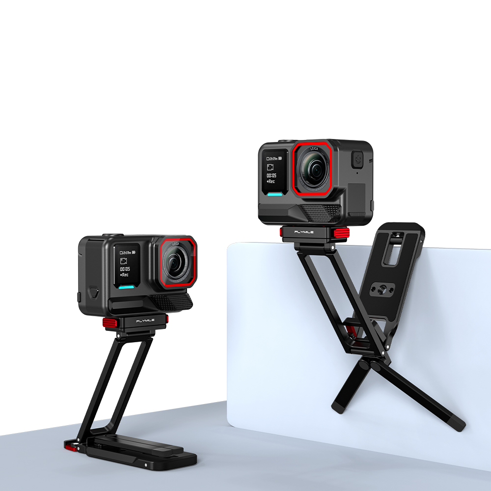 Flymile Metal Magnetic Folding Tripod for Insta360 Ace Pro 2/X5
