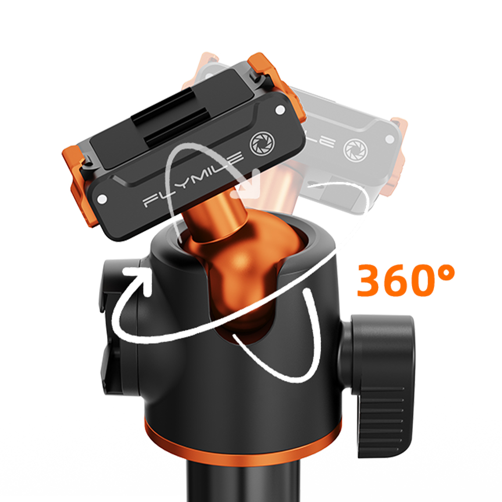 Flymile Magnetic Quick Release Tripod for DJI Action 6/Nano/Action 5 Pro/4/3 