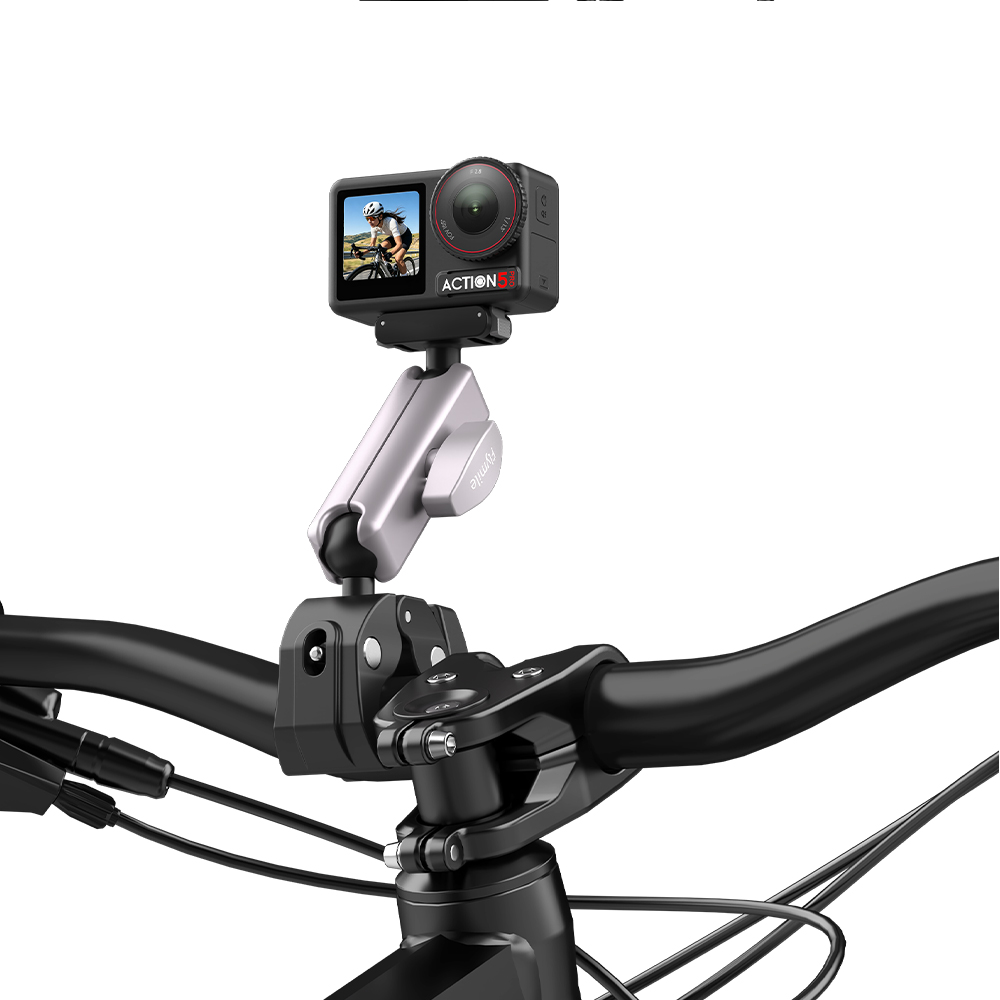 Flymile Bicycle Handlebar Mount for DJI OSMO 360 Nano Action 6 5