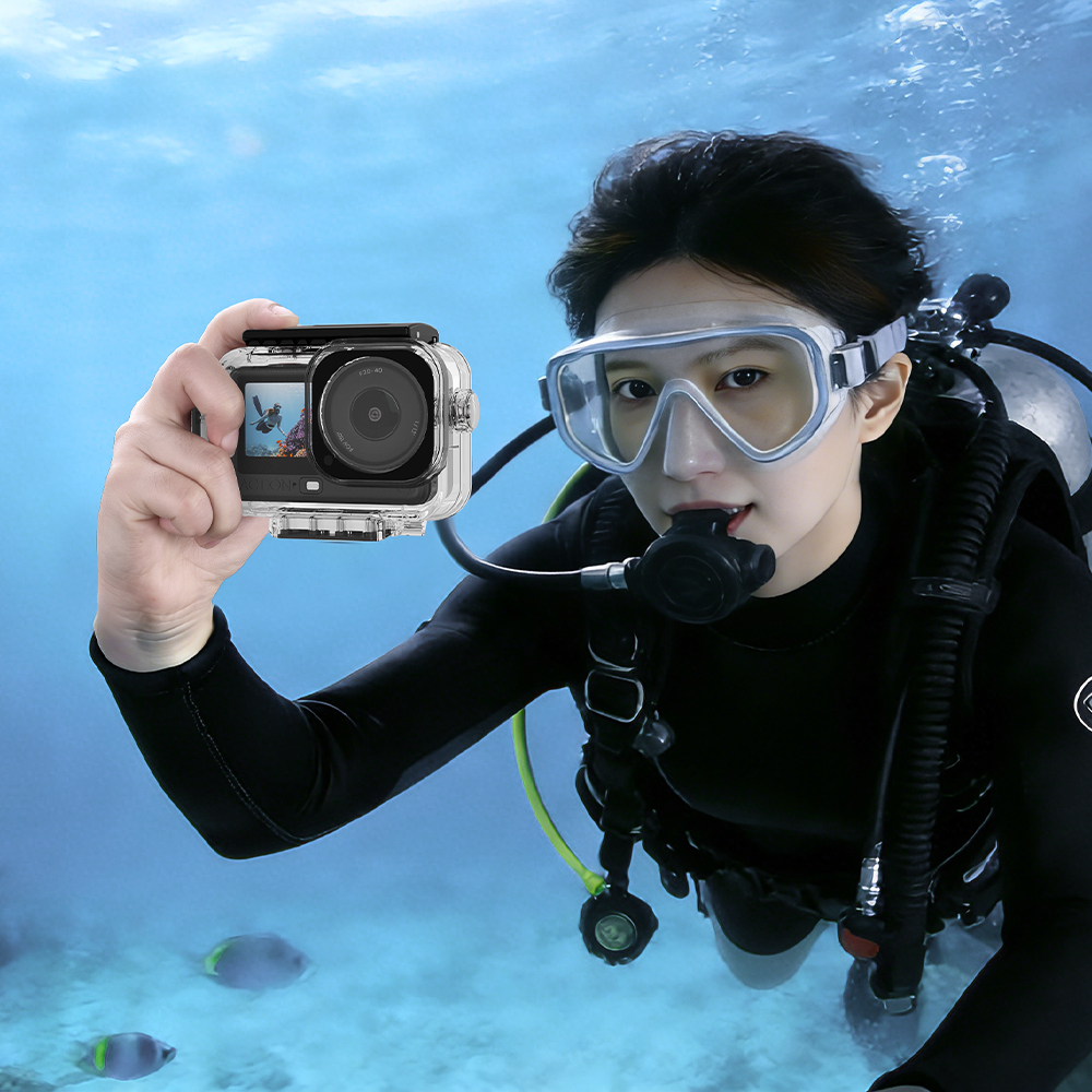 Flymile Magnetic Quick-release Waterproof Case for DJI OSMO Action6 