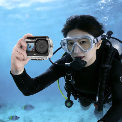 Flymile Magnetic Quick-release Waterproof Case for DJI OSMO Action6 