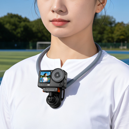 Flymile Magnetic Neck Mount  for DJI Action 6/5 Pro/4/Insta360 Ace Pro 2 X5
