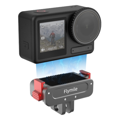 Flymile Magnetic Adapter for DJI Action 5 Pro/4/3 